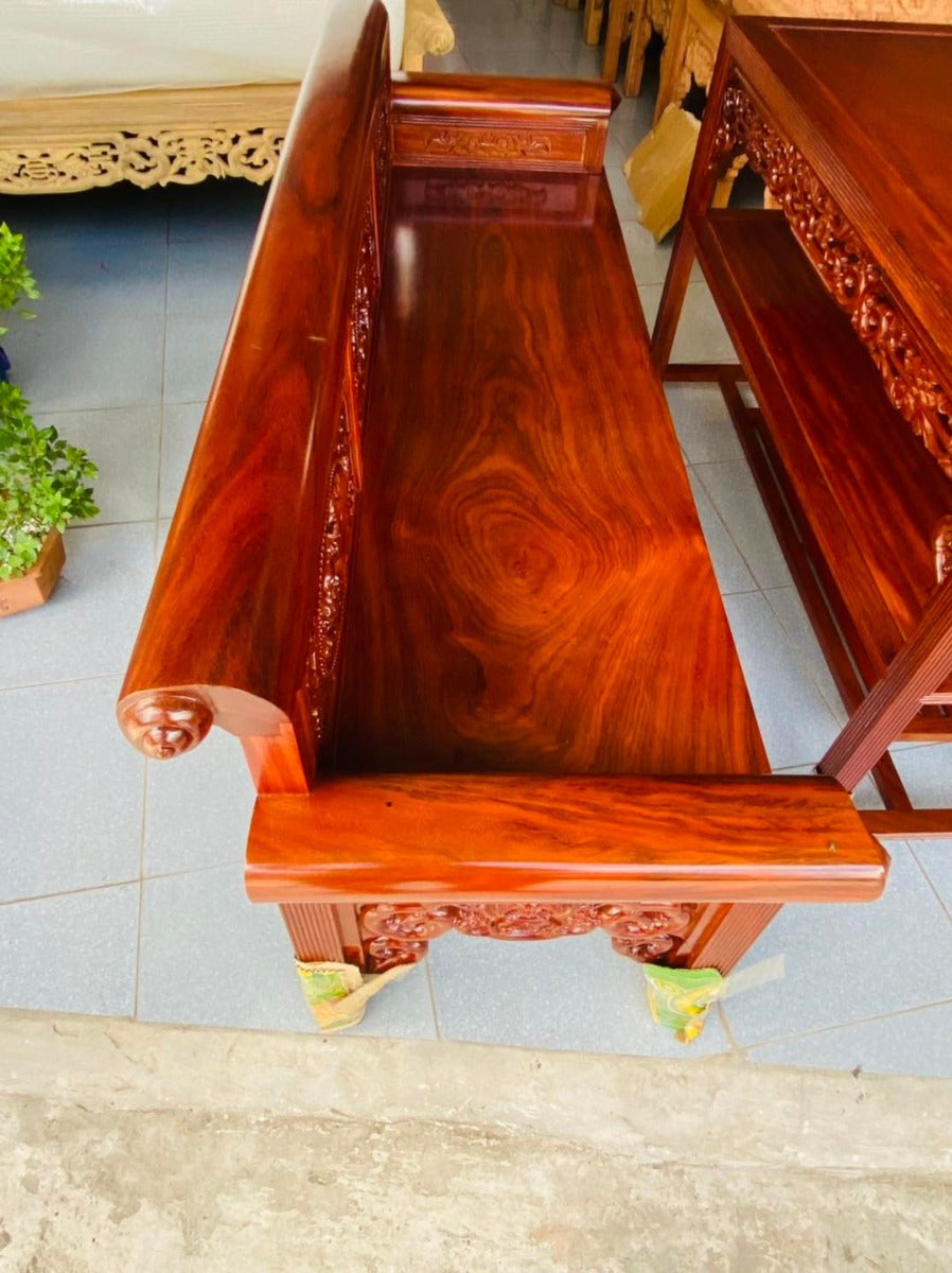 Bộ Trường Kỷ Truyền Thống Gỗ Lim Nhập