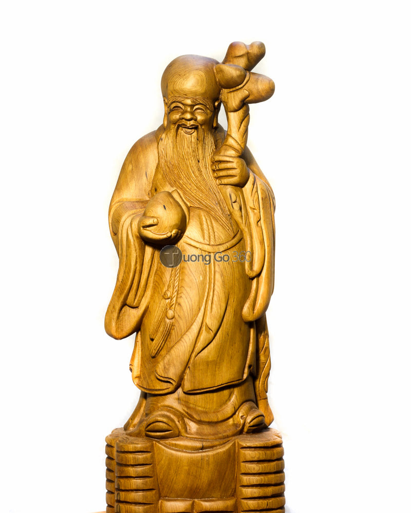 Tượng Gỗ Tam Đa - Phúc Lộc Thọ