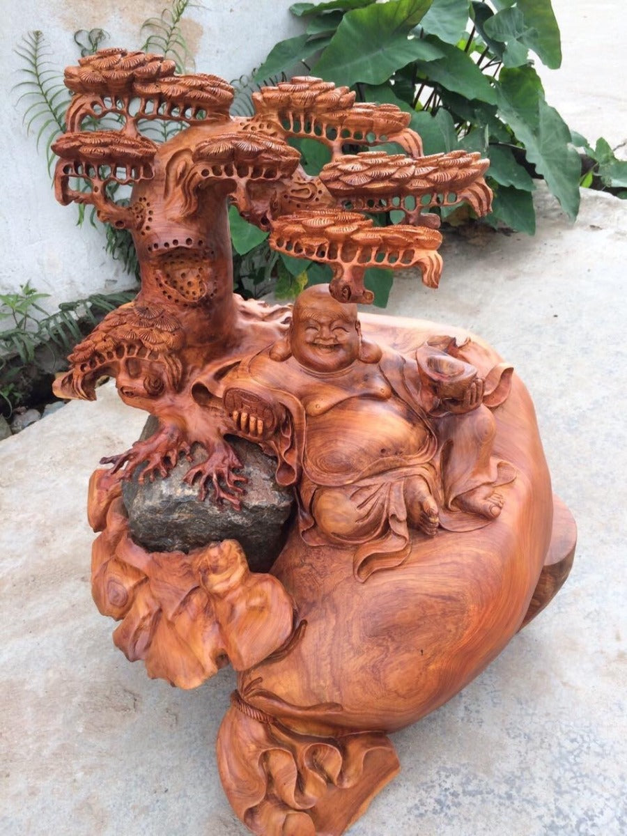 Di Lặc Ngồi Dưới Tán Tùng