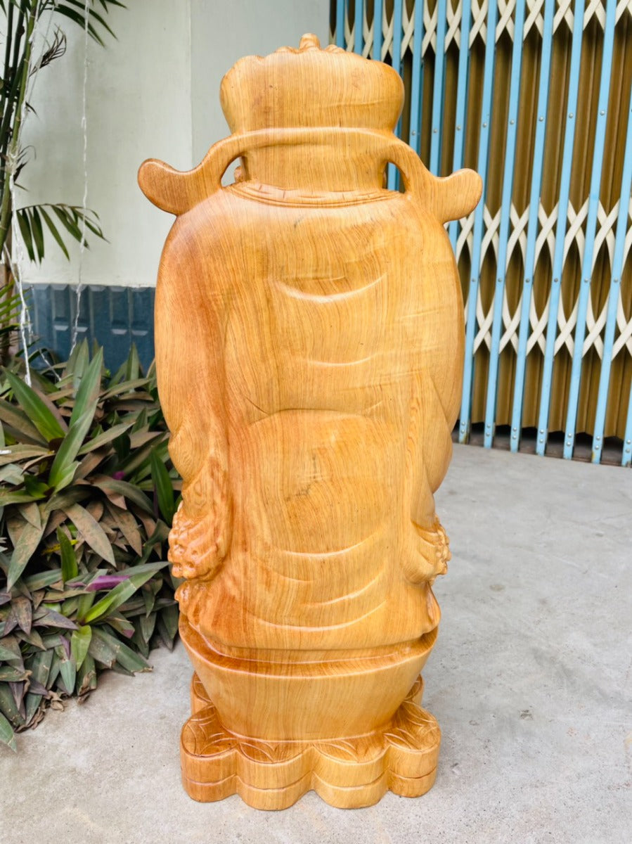 Tượng Thần Tài Chúc Hỷ Đứng Cao 70cm