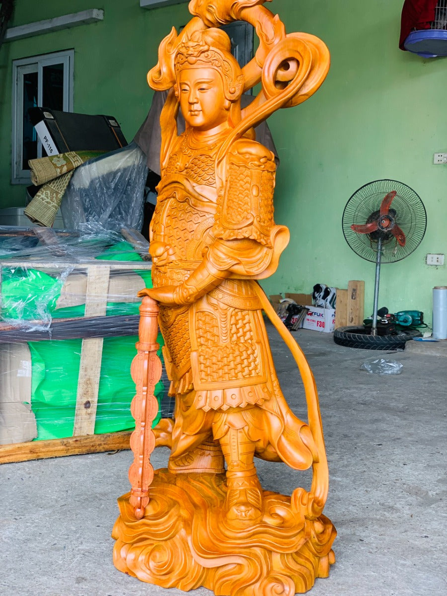 Vi Đà Hộ Pháp Đứng Chống Kiếm