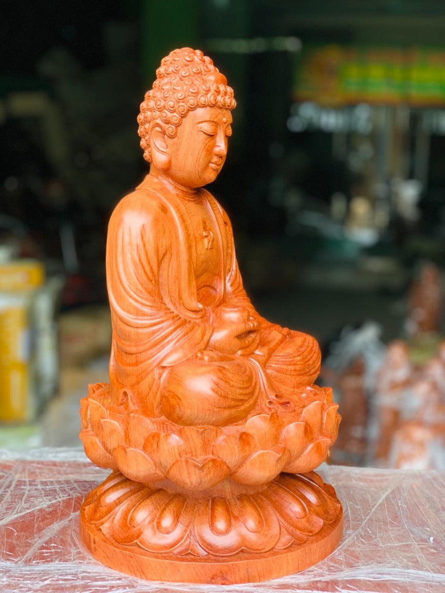 Phật Tổ - A Di Đà Tọa Đài Sen Cao 40