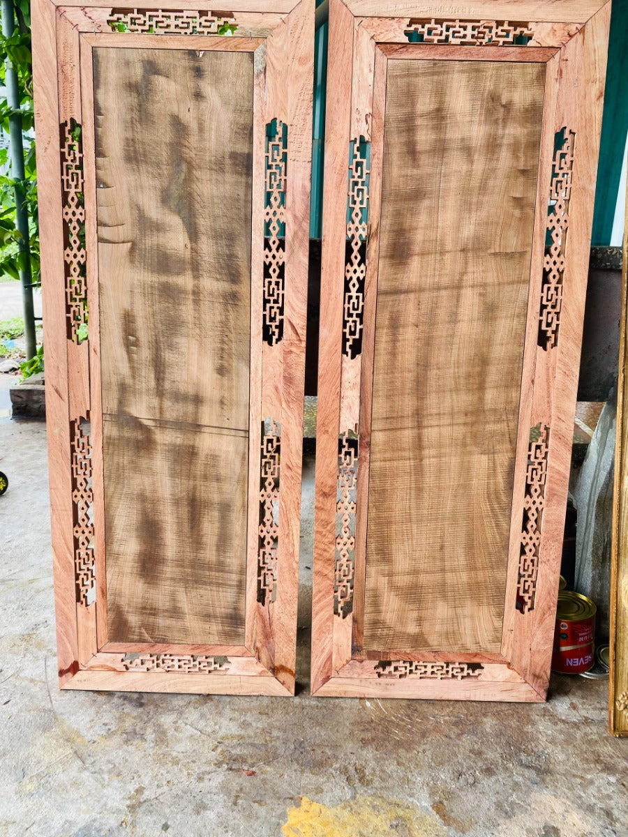 Tranh Cá Chép Vờn Ngọc Đục Kênh Boong - lý ngư vọng nguyệt
