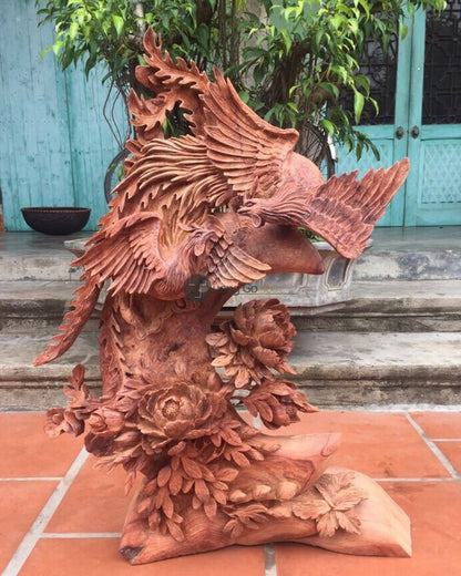 Tượng Uyên Ương Dạ Nguyệt