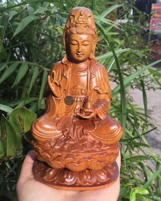 Tượng Quan Âm Để Xe Ô Tô Cao Cấp