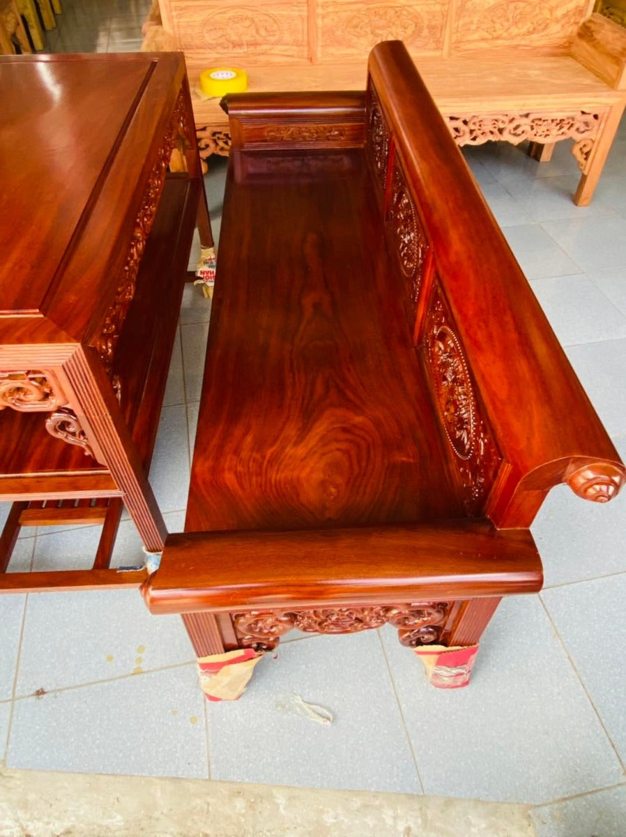 Bộ Trường Kỷ Truyền Thống Gỗ Lim Nhập