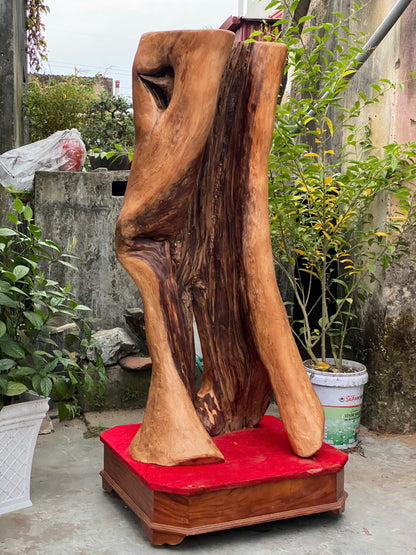Lũa Ngọc Am Vân Da Báo - Gỗ Tự Nhiên, Kích Thước 170