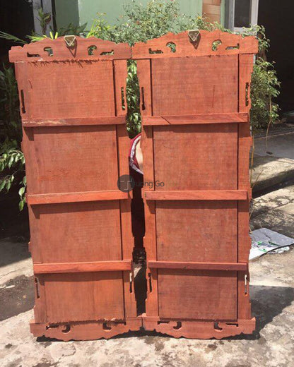 Tranh Gỗ Cá Chép Trông Trăng - Lý Ngự Vọng Nguyệt