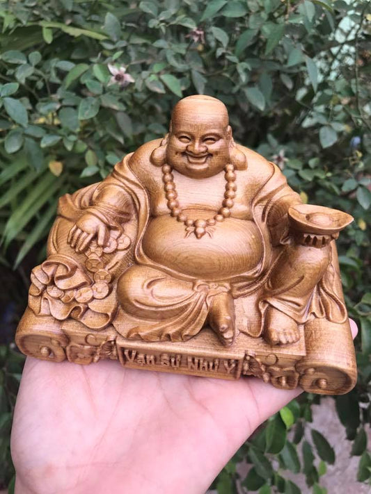 Tượng để xe - Ô tô - Di Lặc Vạn Sự Như Ý