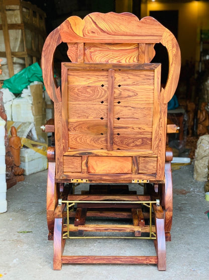 Ghế Gỗ Đu Đưa Cung Đàn
