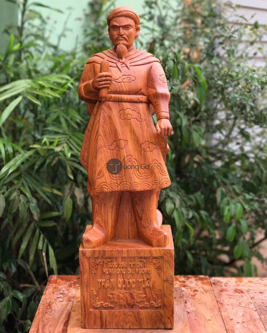 Tượng Hưng Đạo Vương Trần Quốc Tuấn Gỗ Hương