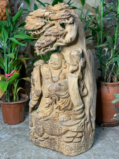 Tượng Phật Di Lặc  Gỗ Ngọc Am để Mộc Cao 72