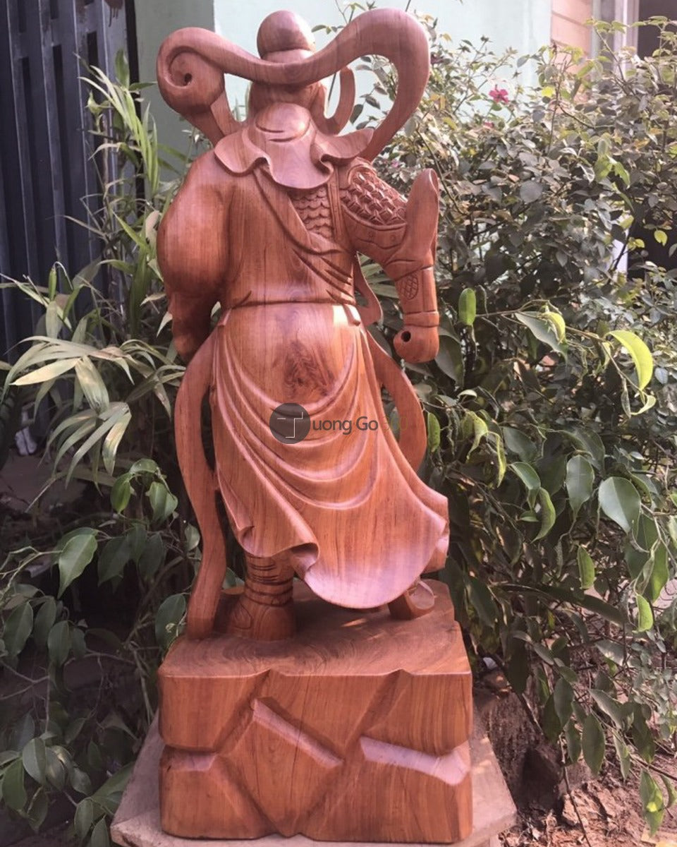 Tượng Gỗ Quan Công Trấn Ải