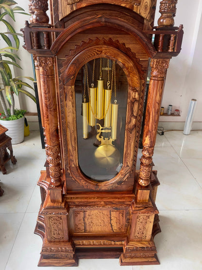 Đồng Hồ Tháp Gỗ Cẩm Việt Cao 2m30
