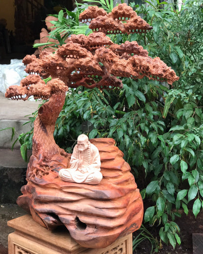 Tiểu Cảnh Bonsai Gốc Tùng Gỗ Hương