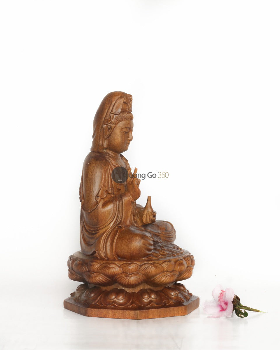 Tượng Quan Âm Để Xe Ô Tô Cao Cấp
