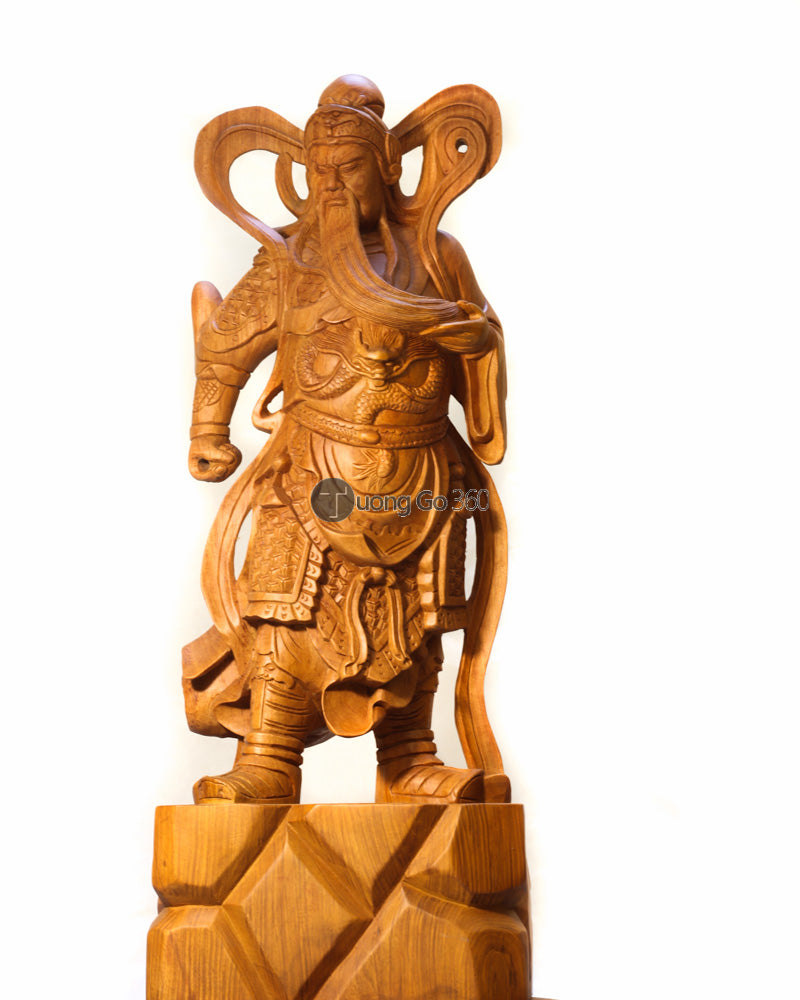 Tượng Gỗ Quan Công Trấn Ải
