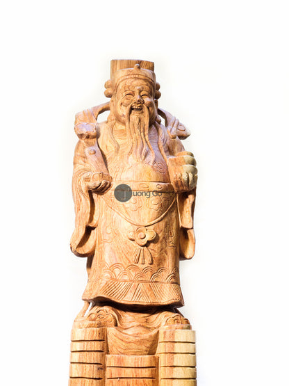 Tượng Gỗ Tam Đa - Phúc Lộc Thọ