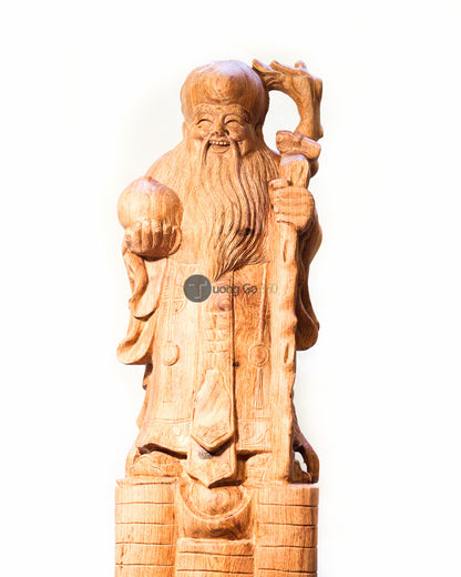 Tượng Gỗ Tam Đa - Phúc Lộc Thọ