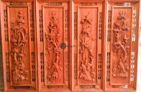 Tranh Gỗ Bốn Mùa - Khung Kép