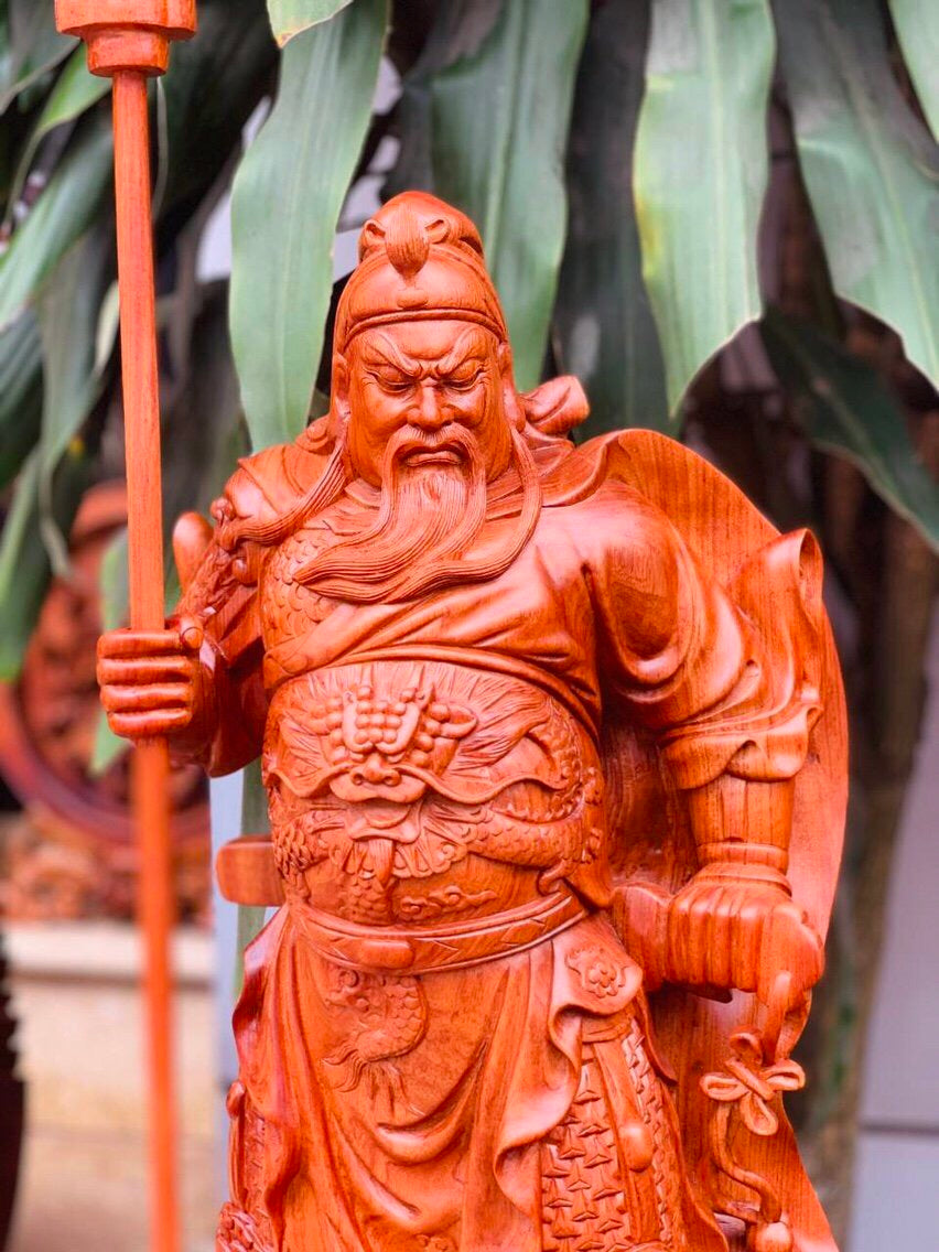 Tượng Quan Công Chống Đao Đế Tùng 60