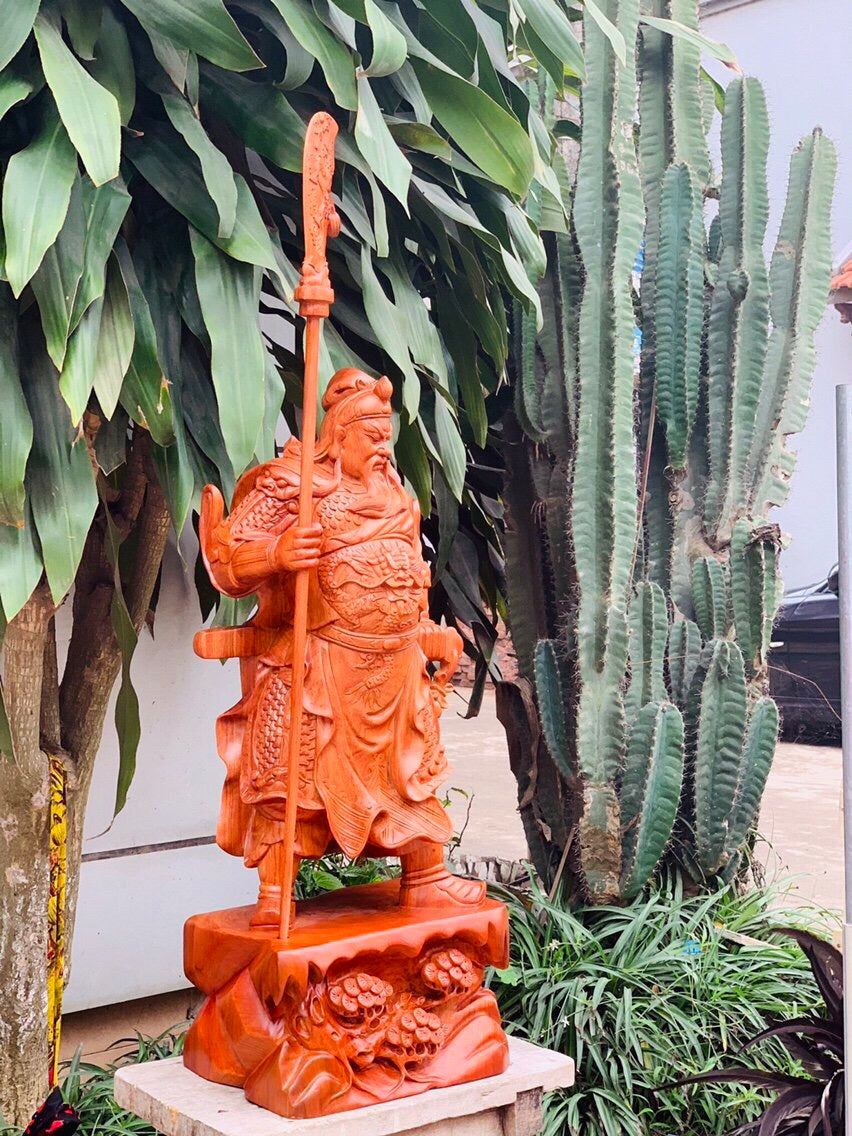 Tượng Quan Công Chống Đao Đế Tùng 60