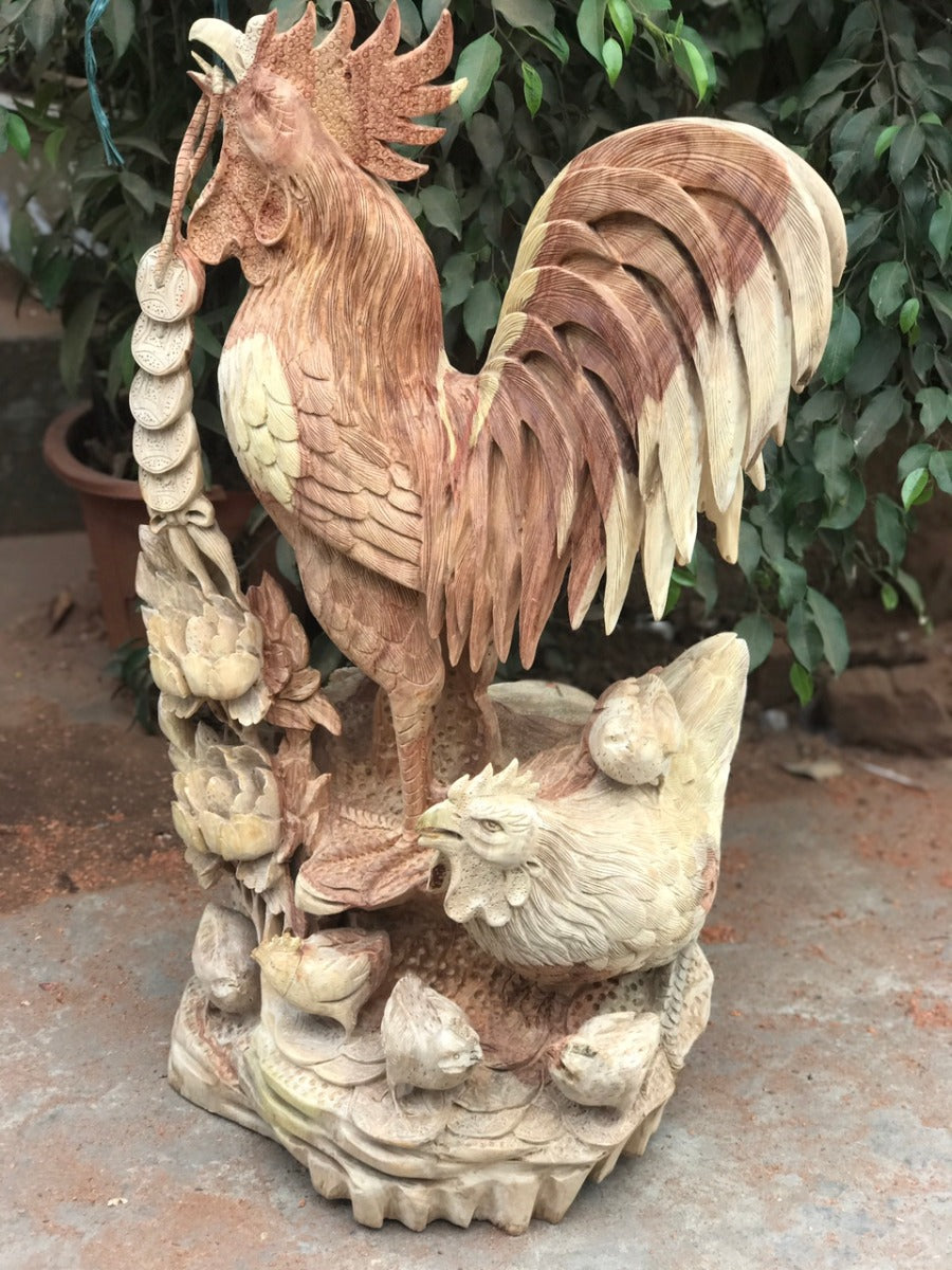 Gia Đình Gà - Hoa Phù Dung