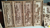 Tranh Gỗ Tứ Bình Cổ -  Dày  4.5