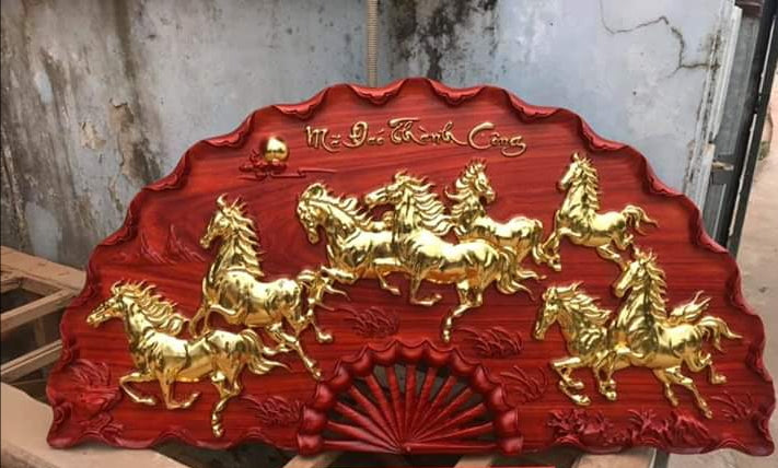 Tranh Quạt Mã Đá Thành Công