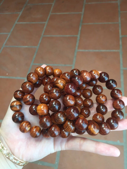 Vòng Tay Gỗ Sưa Đỏ Quảng Bình 14 li