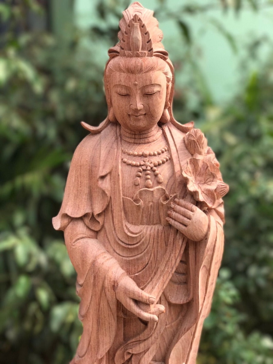 Tây Phương Tam Thánh Đứng Đài Sen
