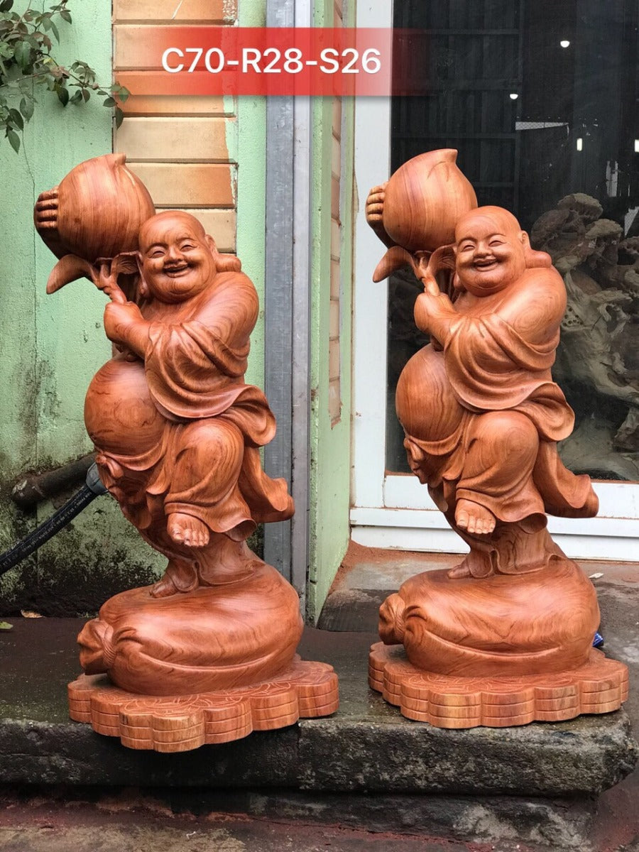 Di Lặc Bưng Đào Tiên Cao 70