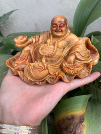 Di lặc Đặt Ô tô Gỗ Huyết Long