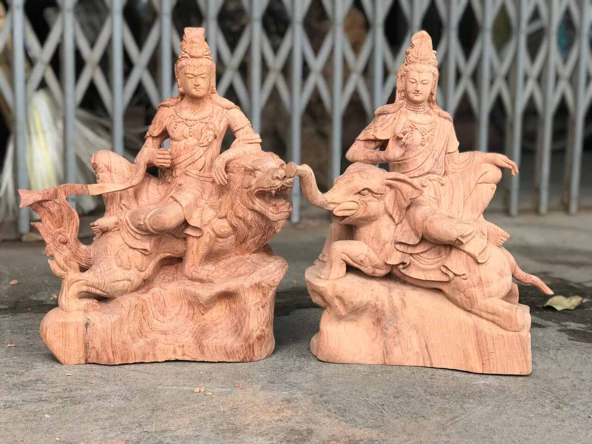 Tượng Bồ Tát - Phổ Hiền