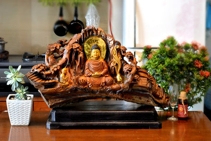 Phật Ngồi Am Núi