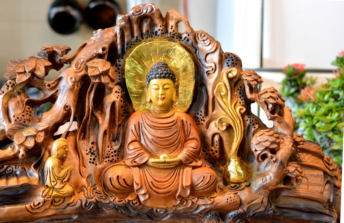 Phật Ngồi Am Núi