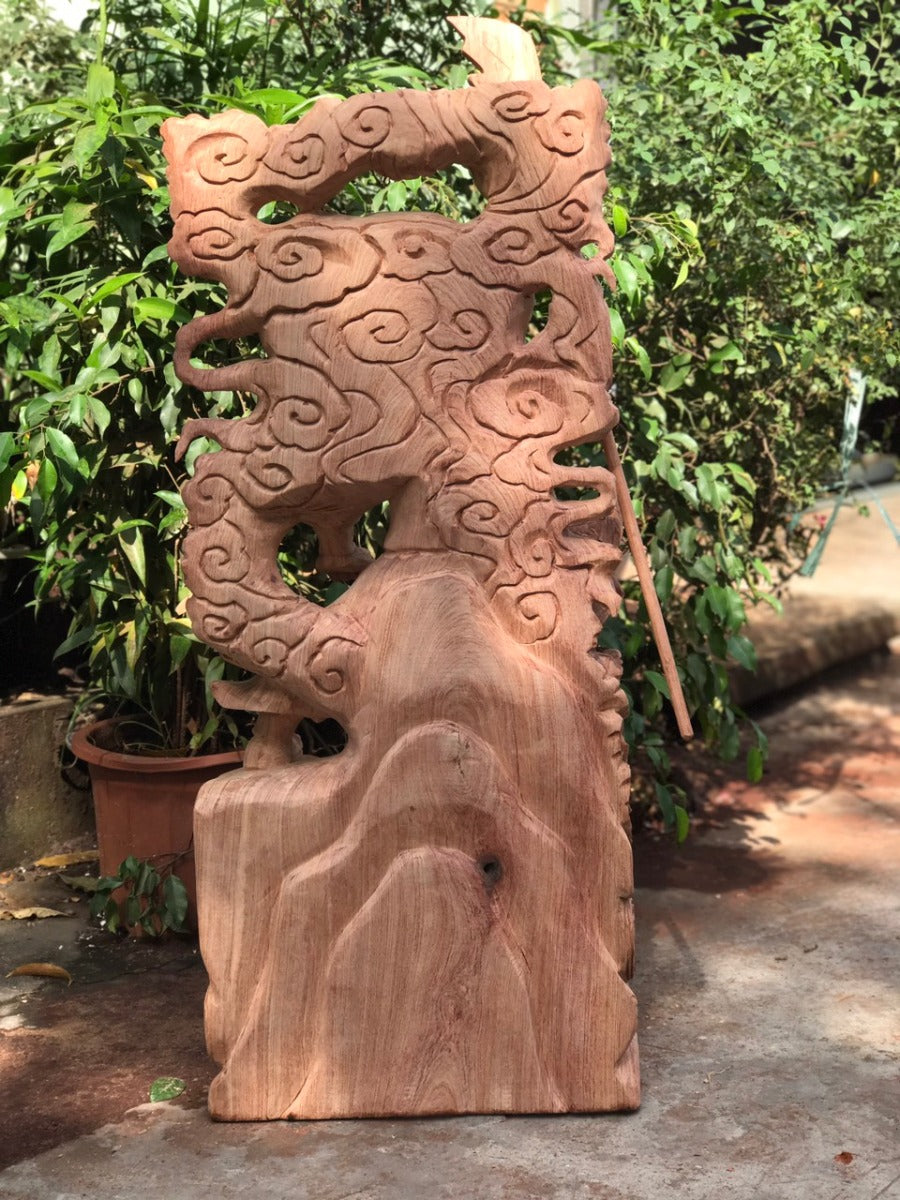Tượng Quan Công Hàng Long Cao 1m