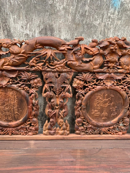 Trúc Nam 8 Món Gỗ Trắc Lào