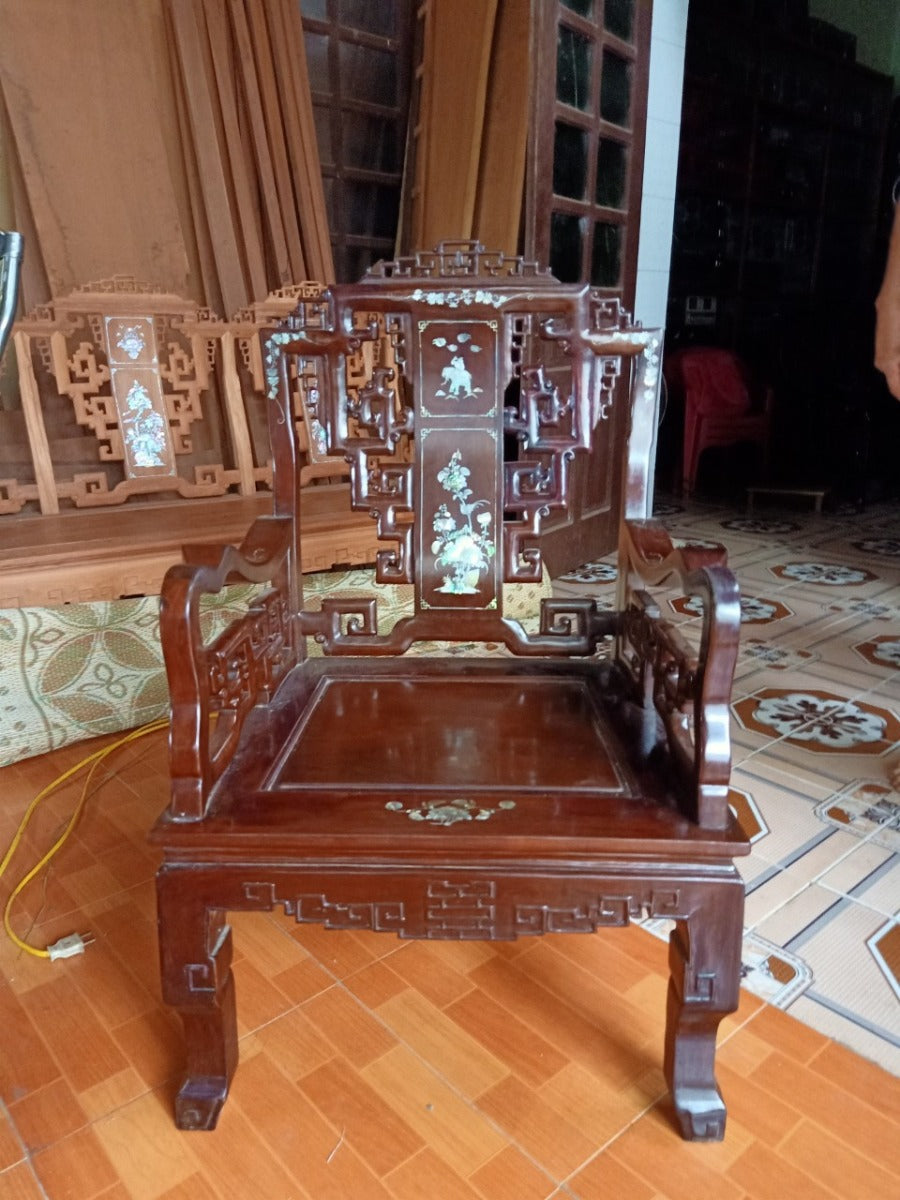 Bộ Ghế Chuyện Cổ - Gỗ Gụ