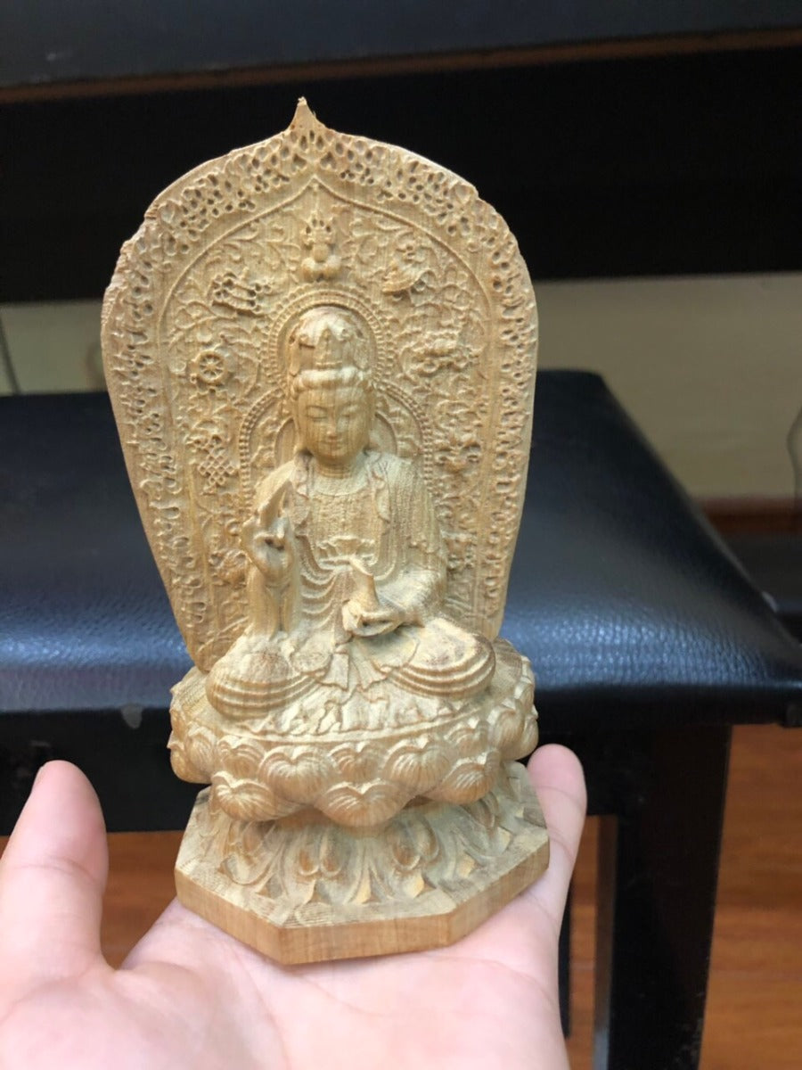 Tượng Để Xe - Quan Âm Bồ Tát