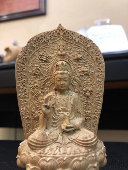 Tượng Để Xe - Quan Âm Bồ Tát