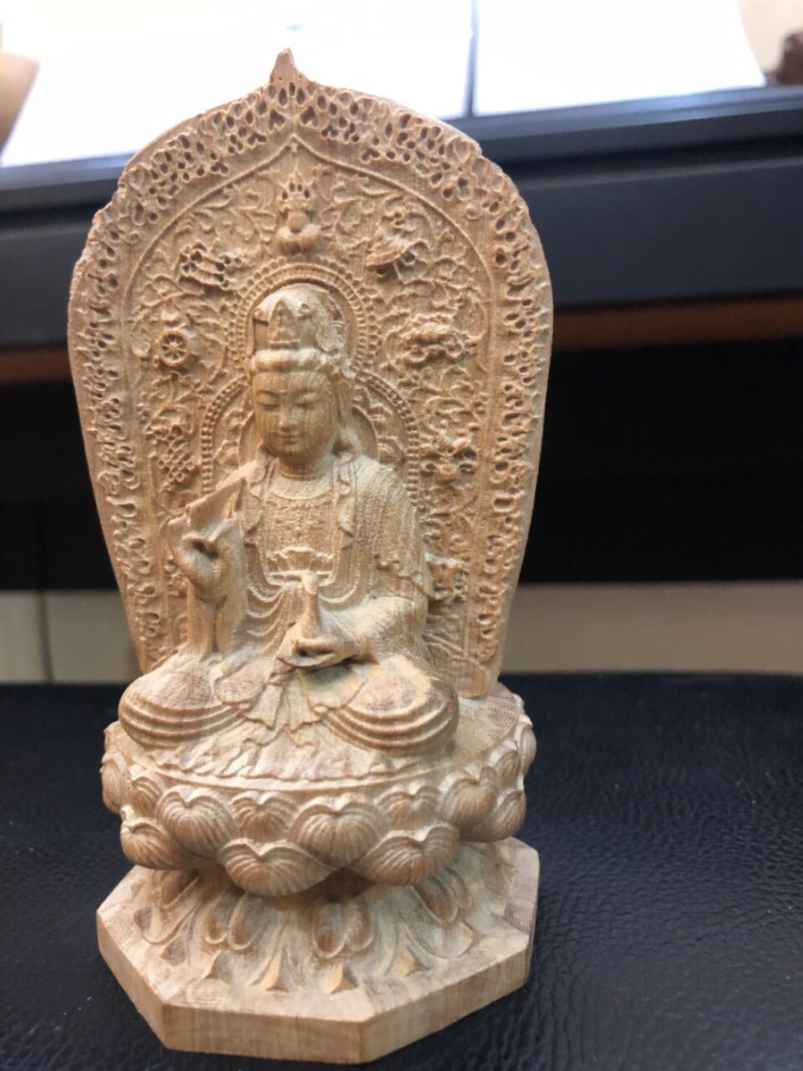 Tượng Để Xe - Quan Âm Bồ Tát