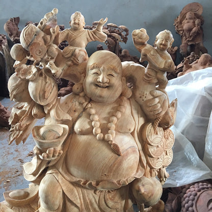 Phật Di Lặc Đứng Lu Tiền