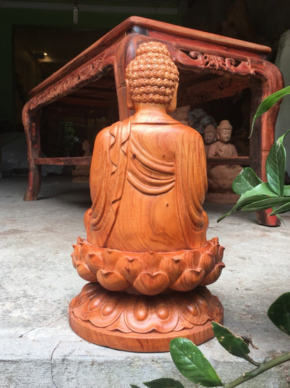 Tượng Gỗ Niên Hoa Vi Tiếu
