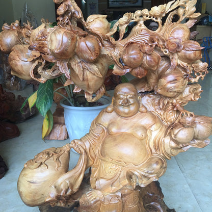 Di Lặc Ngồi Gốc Đào