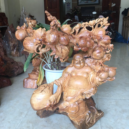 Di Lặc Ngồi Gốc Đào