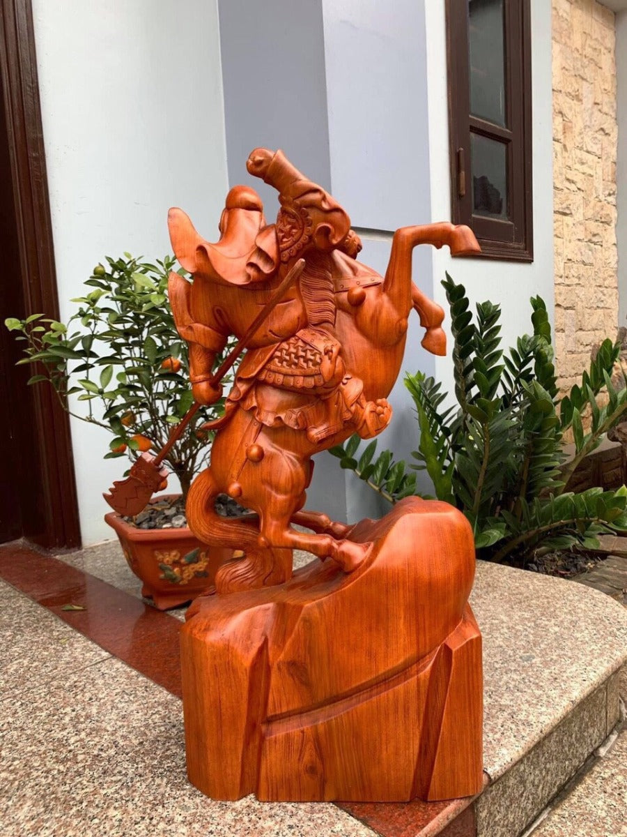 Tượng Quan Công Cưỡi Ngựa