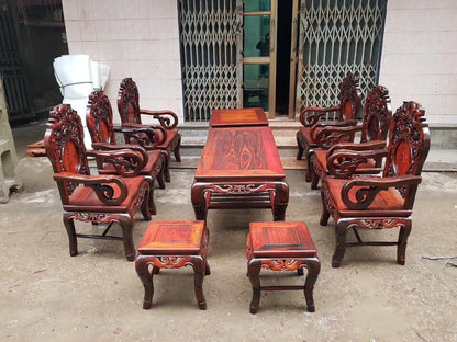 Trúc Nam 10 Món Gỗ Trắc Lào