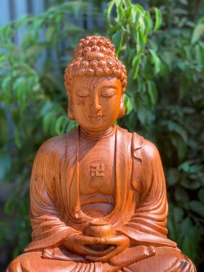 Phật Tổ - A Di Đà Tọa Đài Sen Cao 60