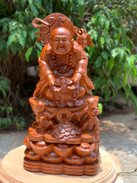 Di Lặc Nhị Phúc Dâng Tài Lộc